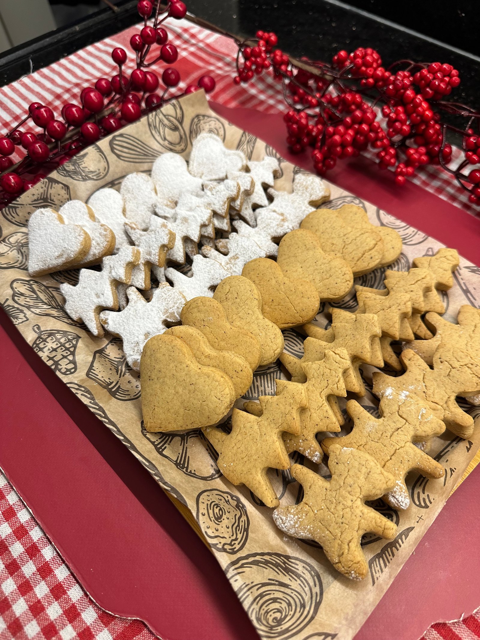 ZENCEFİLLİ KIŞ KURABİYELERİ❄️☃️